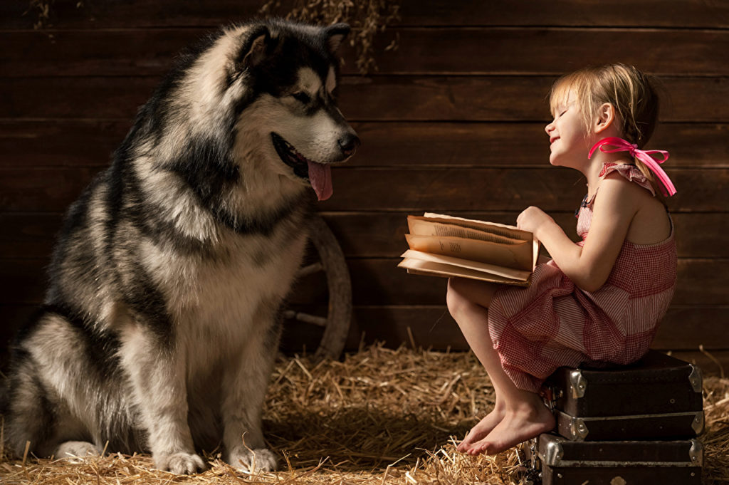 DogLittleGirlBook
