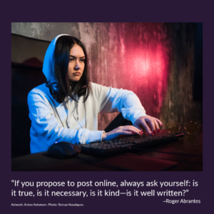 Posts Online (English Writing Aids)