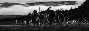 Human Wolves Hunting